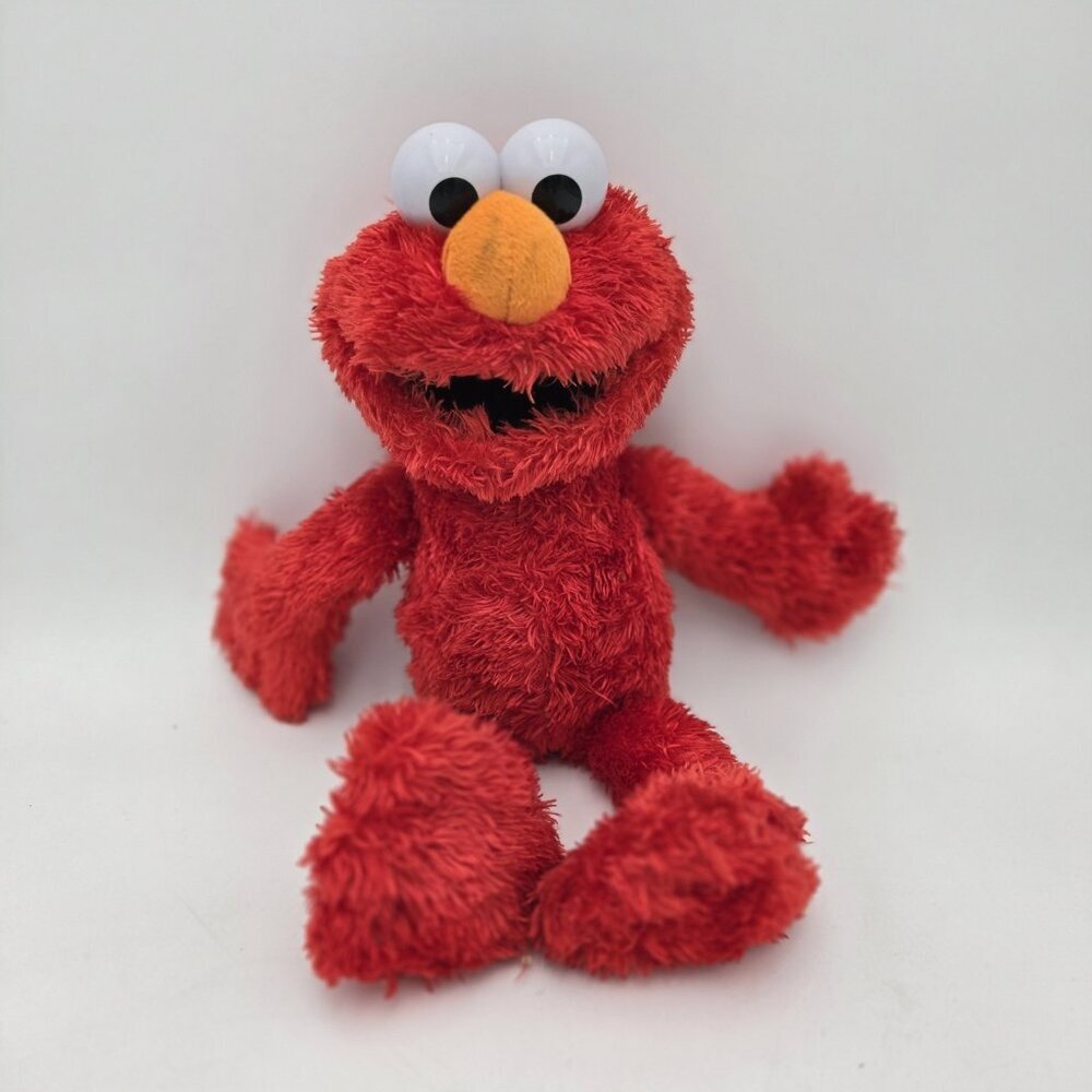 2017 Sesame Street Fisher Hasbo Tickle Me Elmo‎ CO923 PA282 C3632A Works 2 Modes
